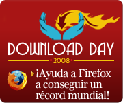 Anuncio sobre el Día de Descarga 2008 de Firefox 3